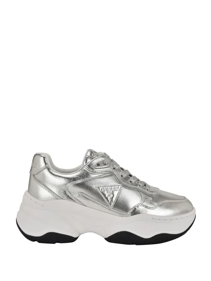 GUESS Shoes Hapyy Chunky Sneakers Beige 8211 Women