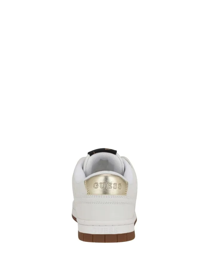 GUESS Shoes Rubinn FauxLeather Sneakers White 8211 Women