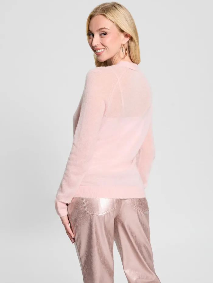 GUESS Sweaters and Knits Izabella WoolBlend Sweater White 8211 Women
