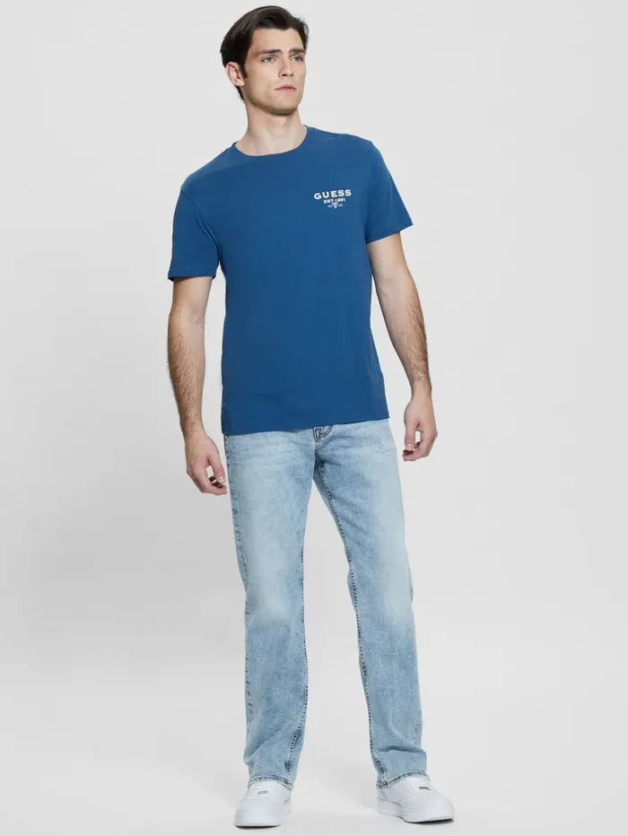 GUESS T Shirts and Tanks Eco Classic Tee Green 8211 Men