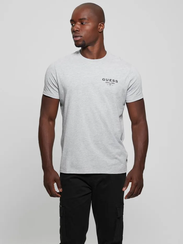 GUESS T Shirts and Tanks Eco Classic Tee Green 8211 Men