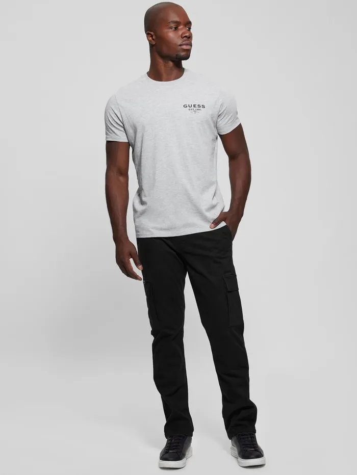 GUESS T Shirts and Tanks Eco Classic Tee Green 8211 Men