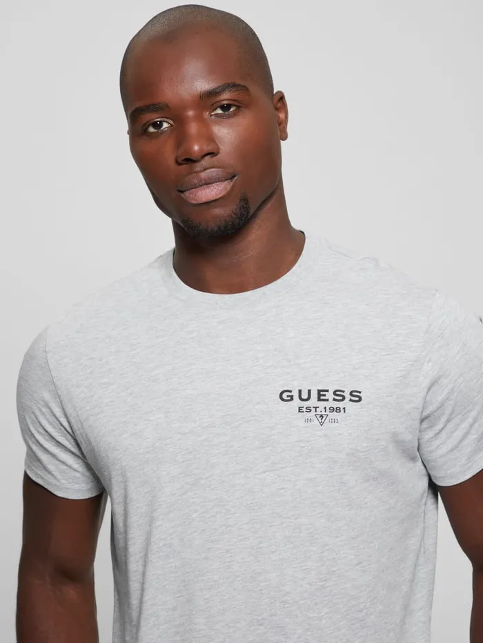 GUESS T Shirts and Tanks Eco Classic Tee Green 8211 Men