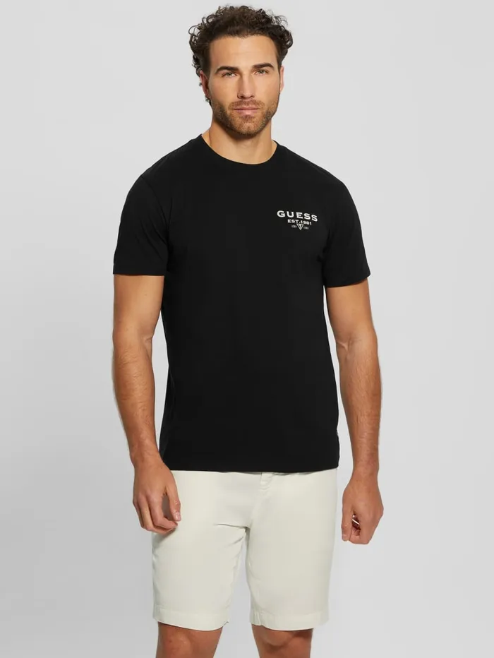 GUESS T Shirts and Tanks Eco Classic Tee Green 8211 Men