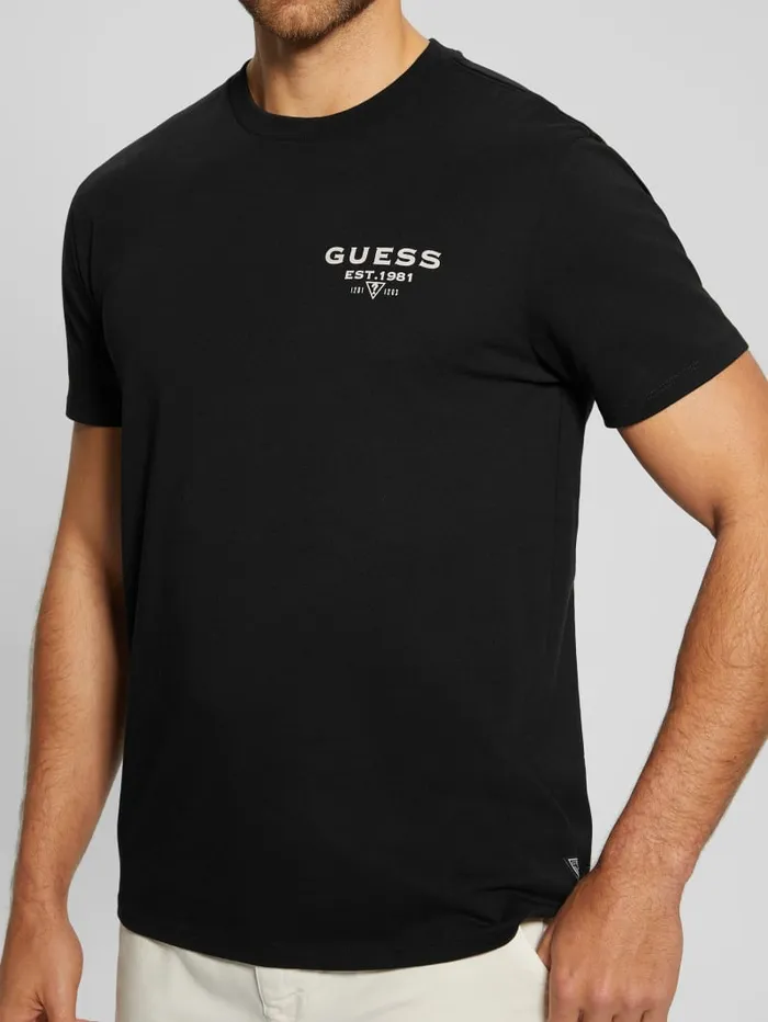 GUESS T Shirts and Tanks Eco Classic Tee Green 8211 Men