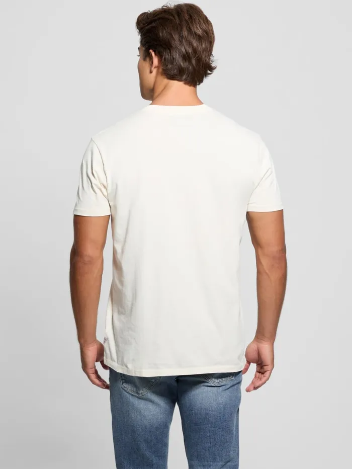 GUESS T Shirts and Tanks Eco Classic Tee Green 8211 Men