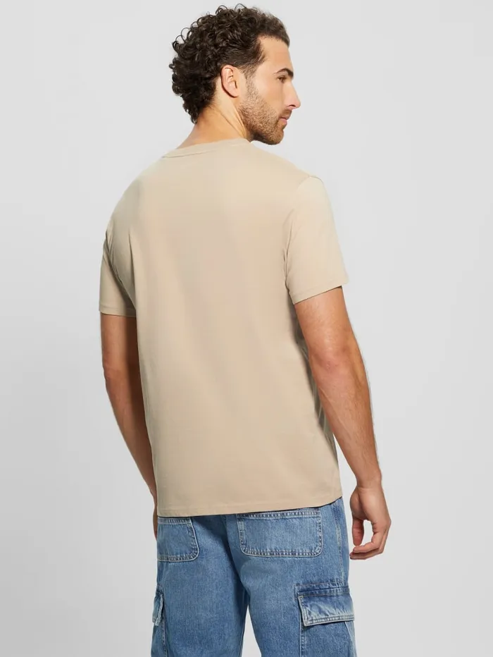 GUESS T Shirts and Tanks Eco Classic Tee Green 8211 Men
