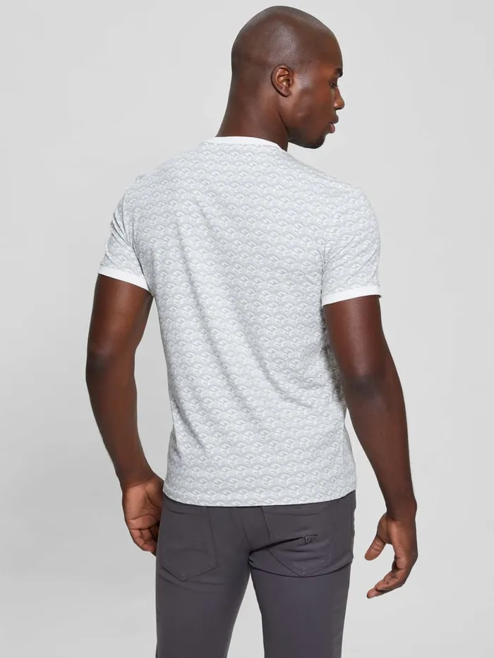 GUESS T Shirts and Tanks Eco Colin Logo Tee White 8211 Men