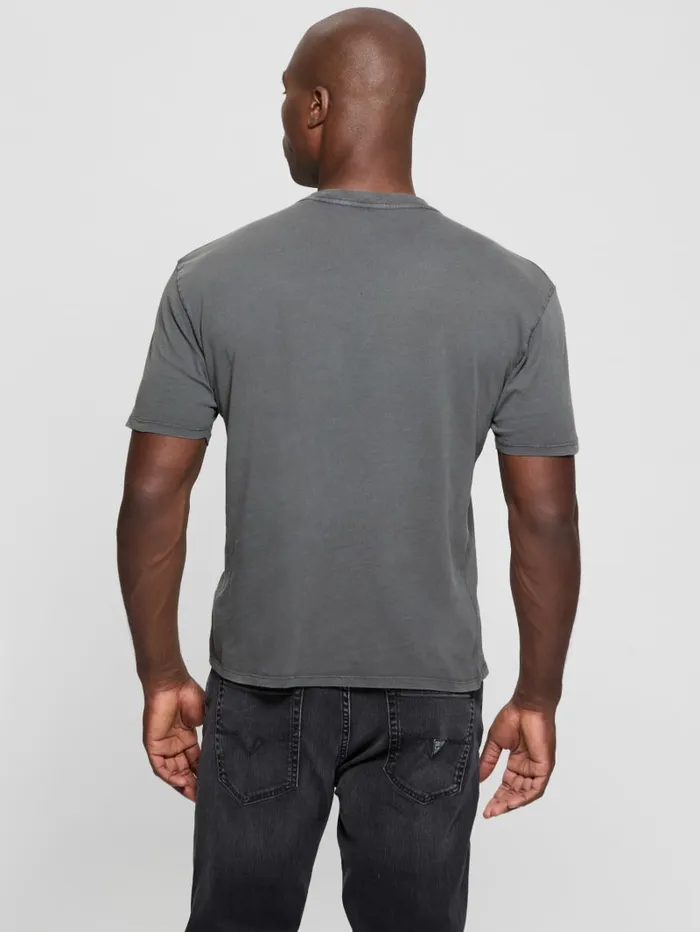 GUESS T Shirts and Tanks Eco Girl Poster Tee Black 8211 Men