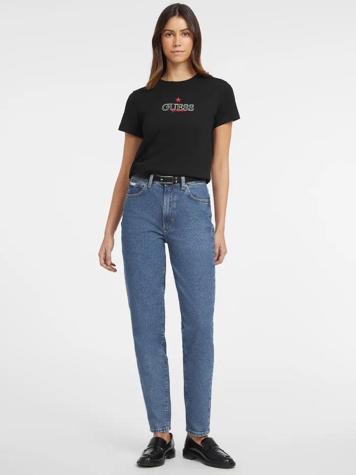GUESS Tops Classic Star Tee Black 8211 Women