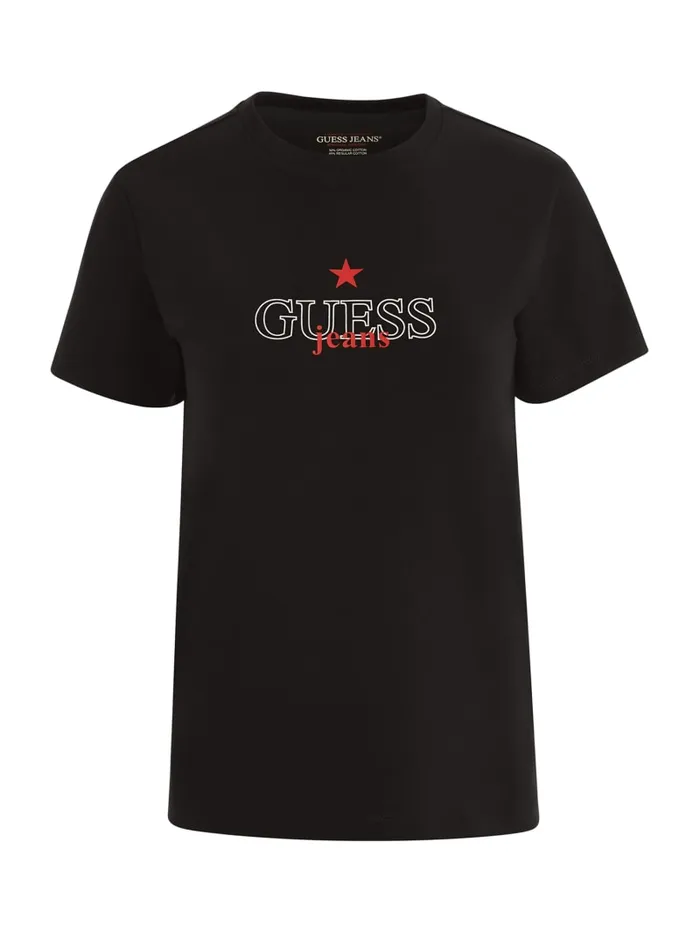 GUESS Tops Classic Star Tee Black 8211 Women