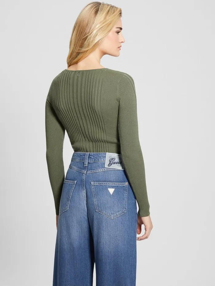GUESS Tops Eco Allie Cardigan Blue 8211 Women