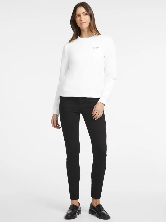 GUESS Tops Mini American Tradition Sweatshirt Beige 8211 Women