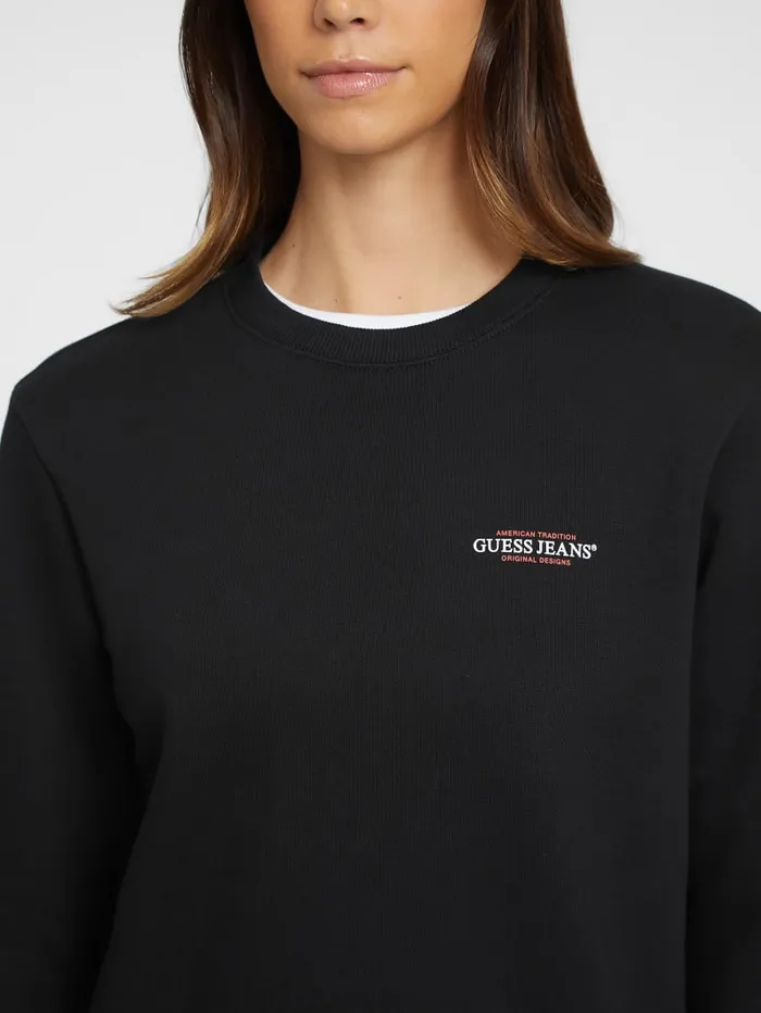 GUESS Tops Mini American Tradition Sweatshirt Beige 8211 Women