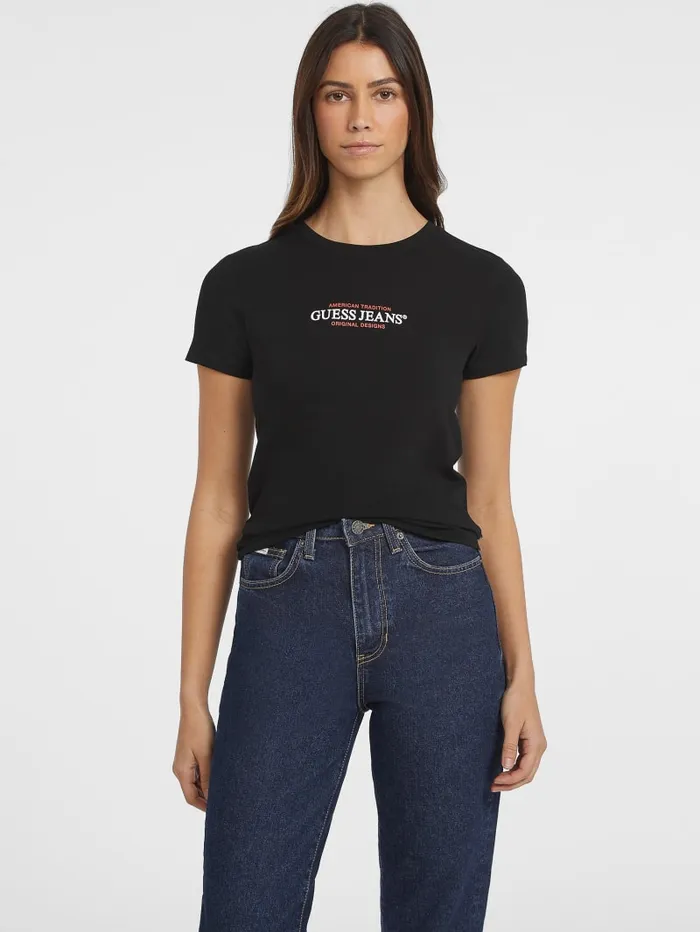 GUESS Tops Slim American Tradition Tee Red 8211 Women