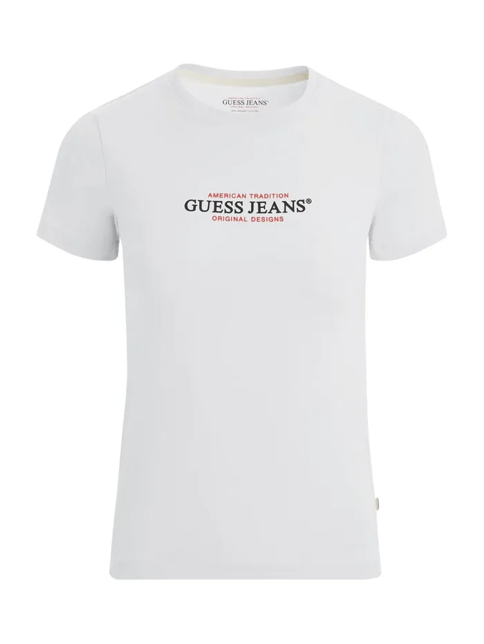 GUESS Tops Slim American Tradition Tee Red 8211 Women