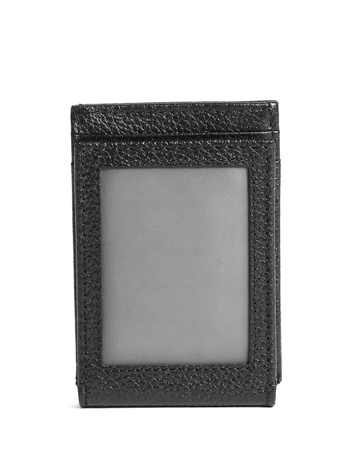 GUESS Wallets and Bags Bishop Magnetic Fold Wallet Black 8211 Men GUESS Wallets and Bags Bishop Magnetic Fold Wallet Black 8211 Men
