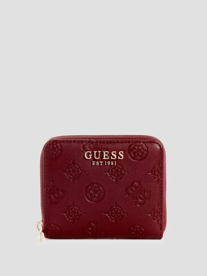GUESS Wallets Gerty Small ZipAround Wallet Red 8211 Unisex