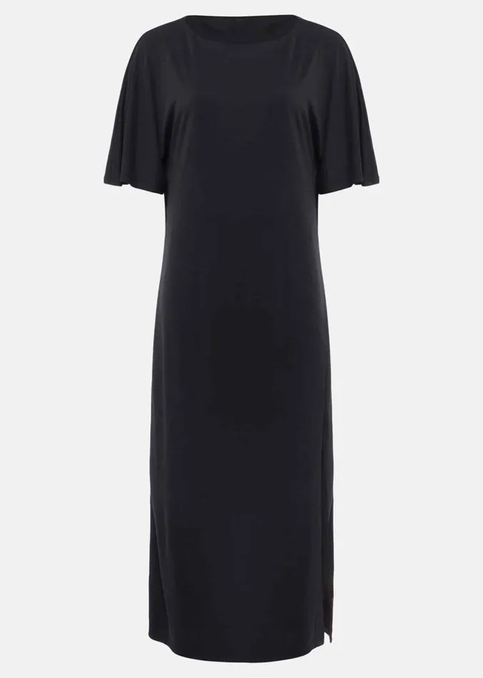 Haden Side Split Midi Dess Charcoal Women Phase Eight Dresses