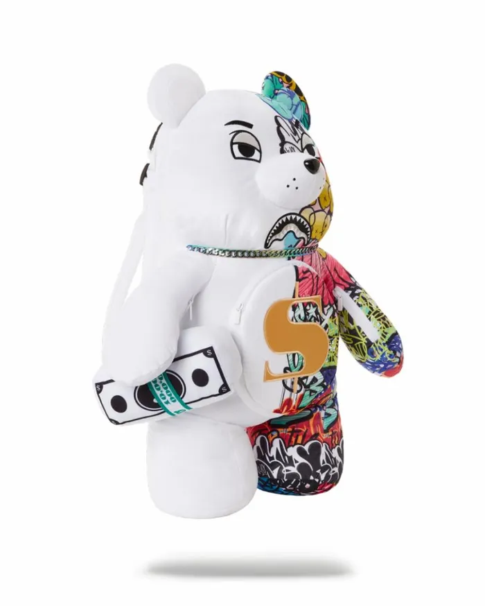 HALF GRAFF MONEYBEAR TEDDYBEAR BACKPACK Bags SPRAYGROUND