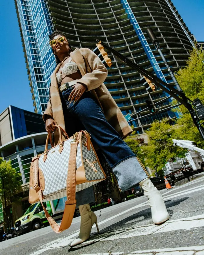 HENNY LATTE PYRAMID DUFFLE Bags SPRAYGROUND