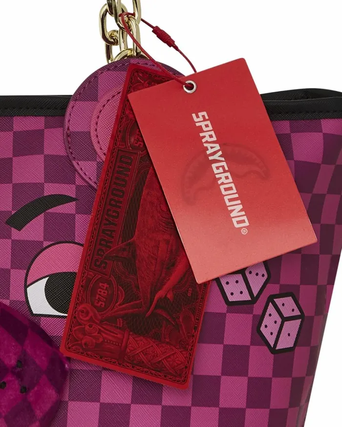 I039VE GOT OPTIONS MONEYBEAR TOTE Bags SPRAYGROUND