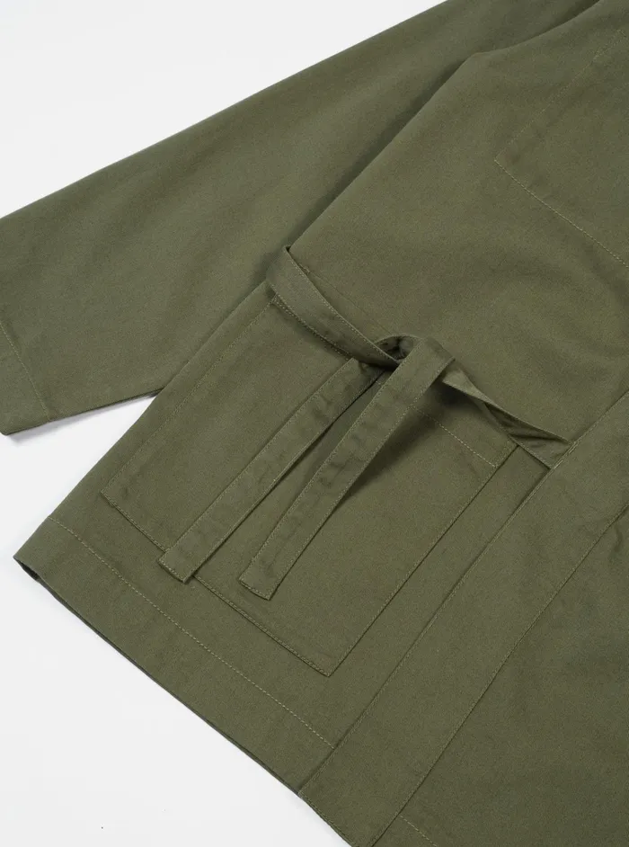 Jackets Men Universal Works Universal Works Kyoto Work Jacket In Light Olive Twill