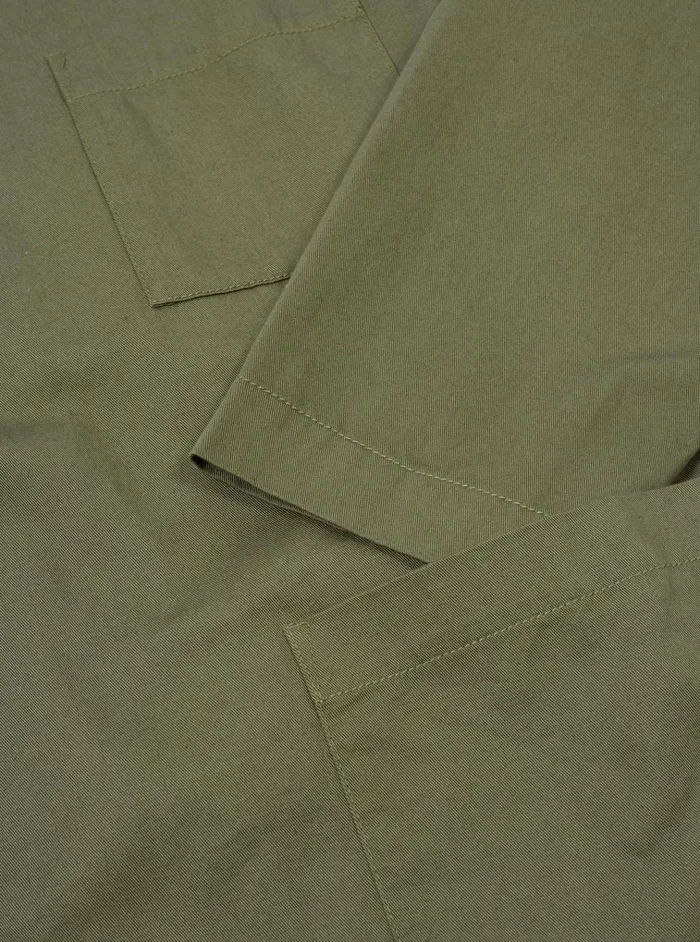 Jackets Men Universal Works Universal Works Kyoto Work Jacket In Light Olive Twill