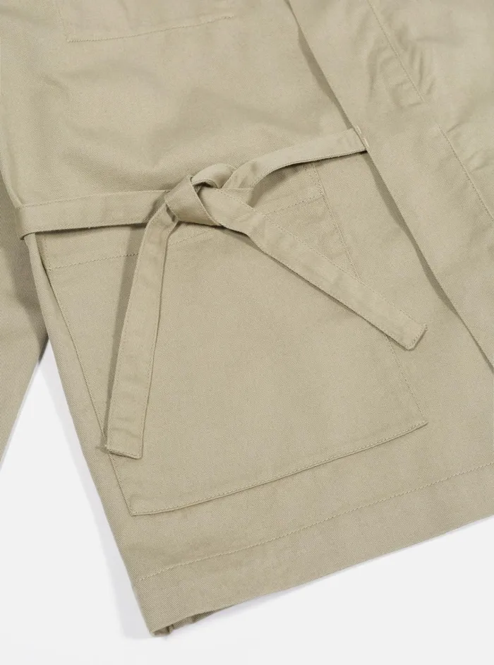 Jackets Men Universal Works Universal Works Kyoto Work Jacket In Stone Twill