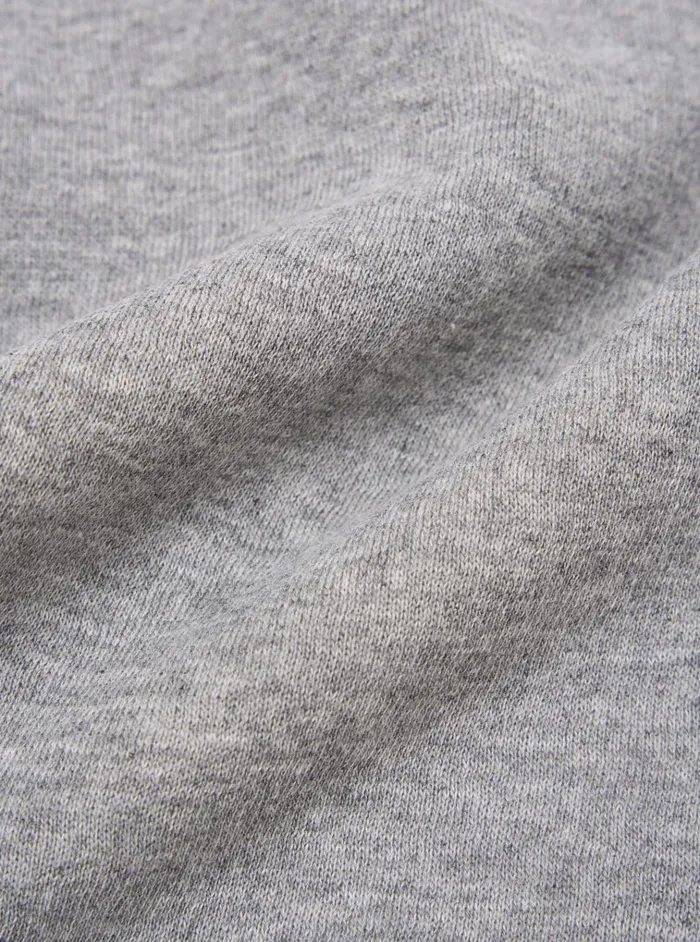 Jackets Men Universal Works Universal Works Lancaster Jacket In Grey Marl Recycled Cotton Blend Jersey