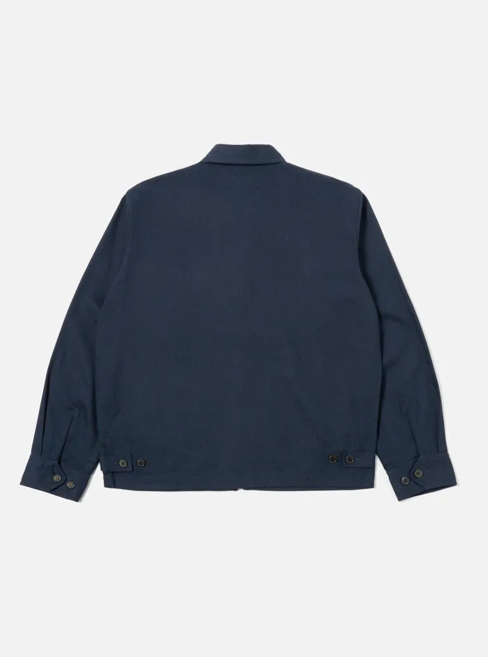 Jackets Men Universal Works Universal Works Windcheater In Navy Winter Twill