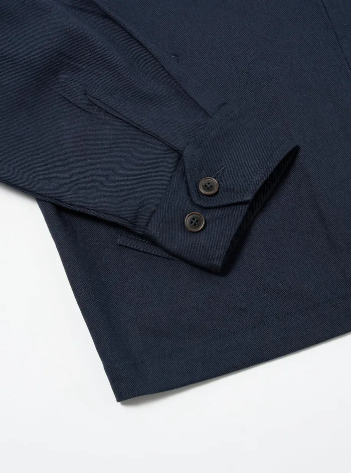 Jackets Men Universal Works Universal Works Windcheater In Navy Winter Twill