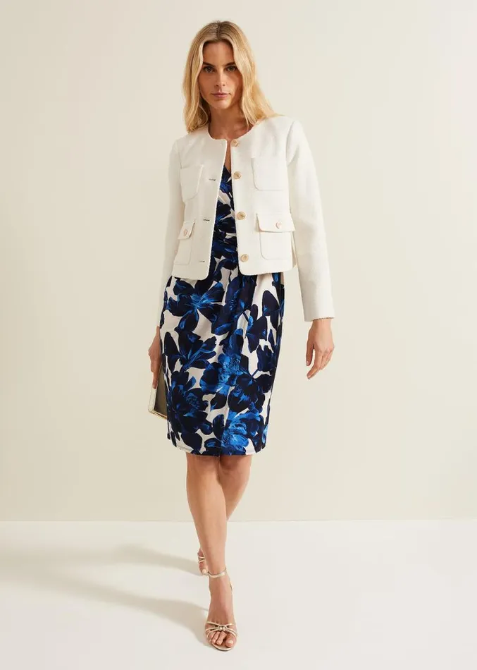 Jackie Print Dress Multicoloured Women Phase Eight Dresses