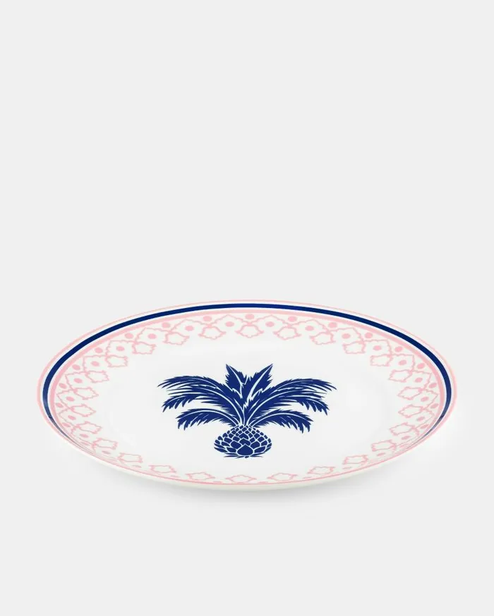 Jaipur Charger Plate Pink Women Aquazzura Dinnerware