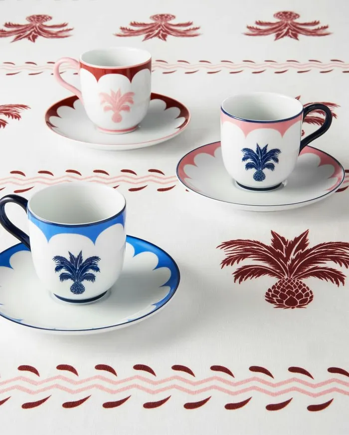 Jaipur Coffee Set X2 Blue Women Aquazzura Tea And Coffee Jaipur Coffee Set X2 Blue Women Aquazzura Tea And Coffee