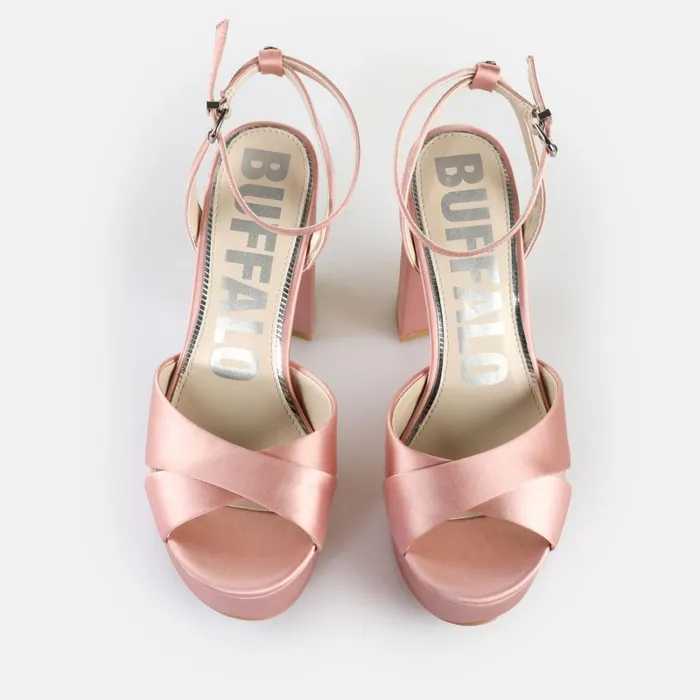 Jessie Cross Blush Buffalo Heels Jessie Cross Blush Buffalo Heels