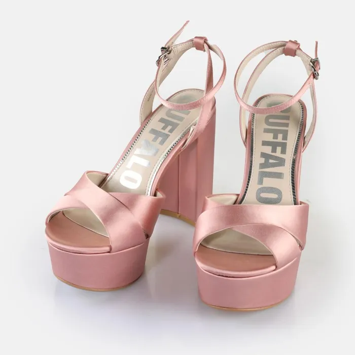 Jessie Cross Blush Buffalo Heels Jessie Cross Blush Buffalo Heels