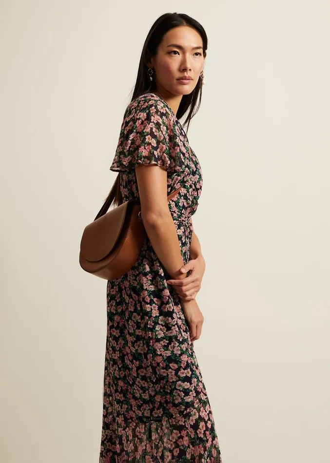 Juliette Fil Coupe Print Dress Multicoloured Women Phase Eight Dresses