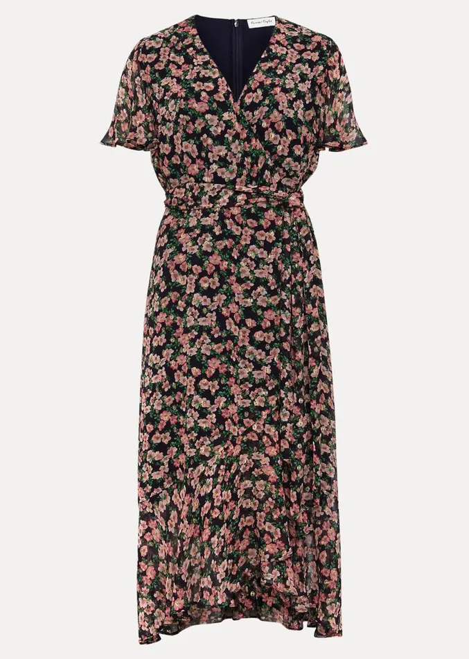 Juliette Fil Coupe Print Dress Multicoloured Women Phase Eight Dresses