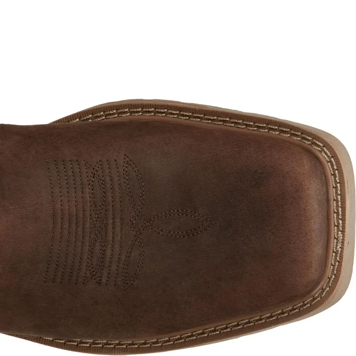 Justin Boots All Around 11034 Waterproof Work Boot Brown Men Work