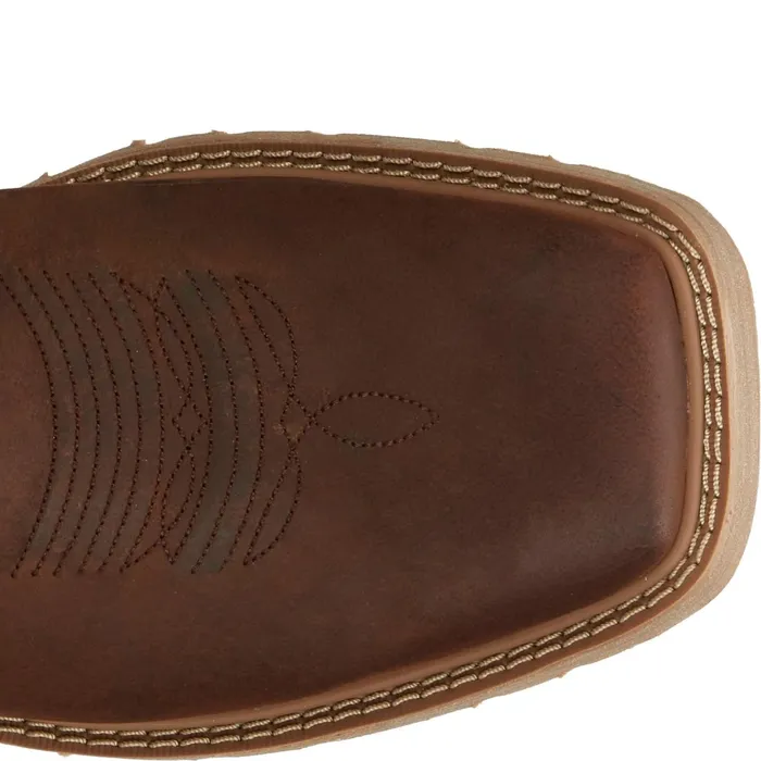 Justin Boots Buster II 11034 Waterproof Work Boot Brown Men Western