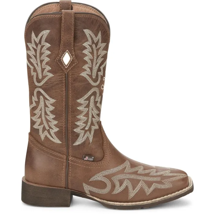 Justin Boots Carsen 11034 Western Boot Tan brown Women Western