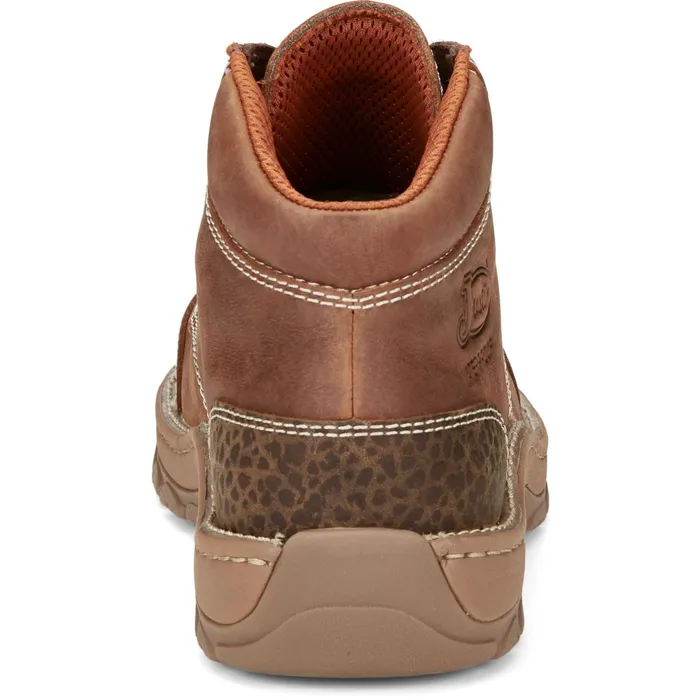 Justin Boots Corbett 5034 LaceUp Waterproof Work Boot Barley Brown brown Men Casuals