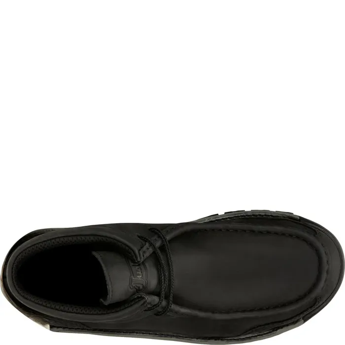 Justin Boots Crafton 4034 Alloy Mocc Toe Coal Black black Men Work