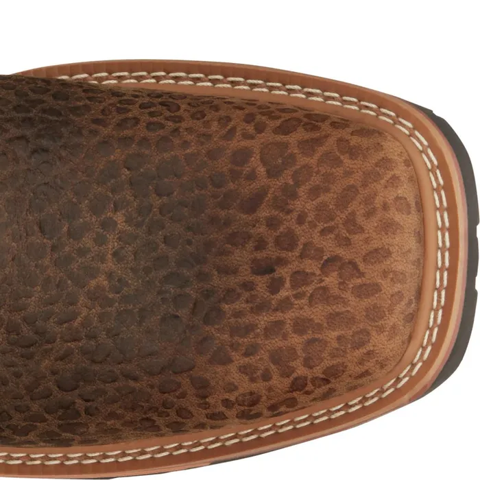 Justin Boots Dalhart 12034 Waterproof Work Boot Caramel brown Men Work