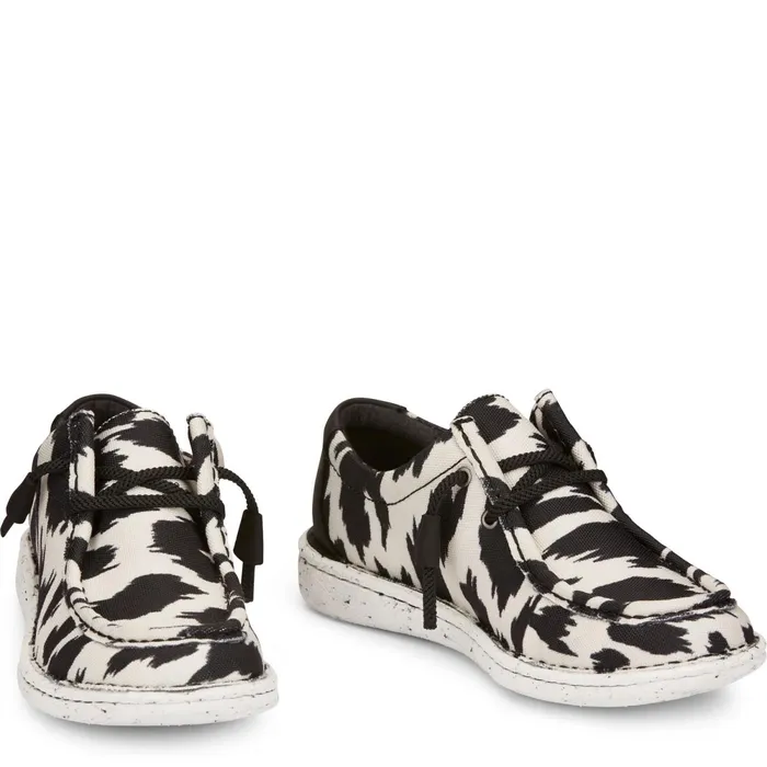 Justin Boots Hazer Print Multicolor 8211 Blackwhite animal Print Women Casuals