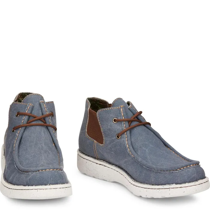 Justin Boots Hudson SlipOn Casual Shoe Blue Men Casuals