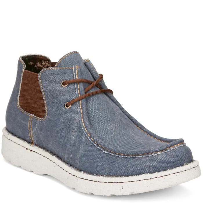 Justin Boots Hudson SlipOn Casual Shoe Blue Men Casuals
