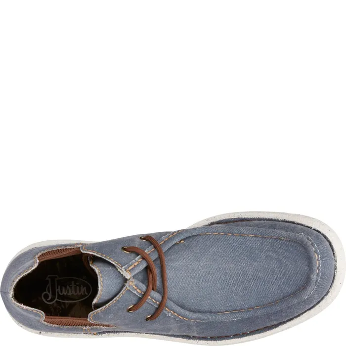 Justin Boots Hudson SlipOn Casual Shoe Blue Men Casuals
