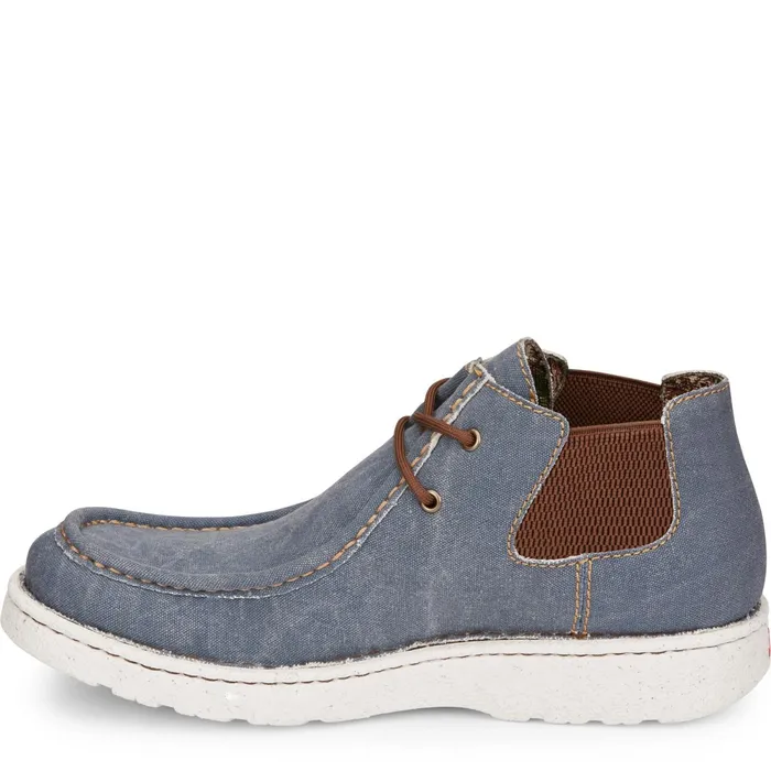 Justin Boots Hudson SlipOn Casual Shoe Blue Men Casuals